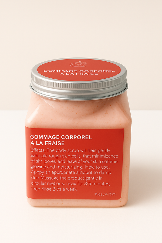 Gommage Corps Éclat Fruité Elyterra – Douceur & Vitalité Naturelle- 350g