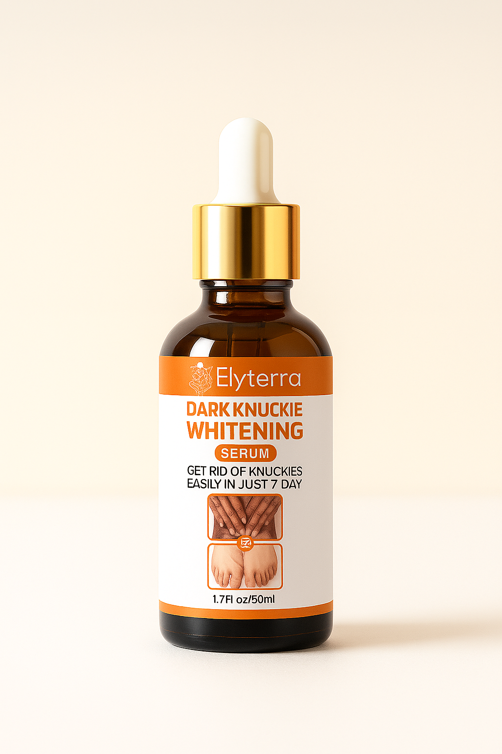 Sérum Éclaircissant Zones Sombres – Mains, Coudes & Genoux | Elyterra - 50ml