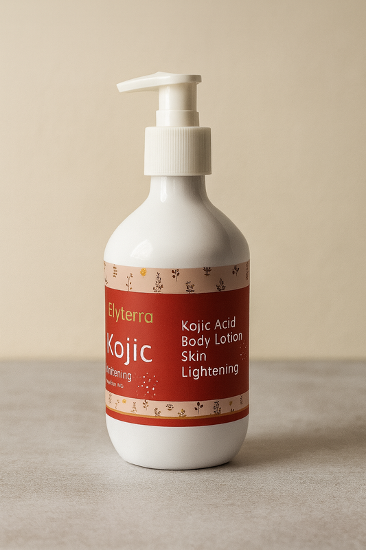 Lait Corporel Unifiant Kojic – Hydratation & Éclat Naturel - Elyterra - 300ml