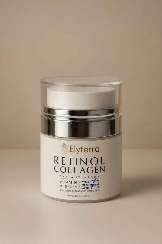 Crème Visage Retinol Collagen - Anti-Age, Hydratante et Raffermissante 50ml