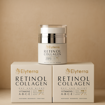 Crème Visage Retinol Collagen - Anti-Age, Hydratante et Raffermissante 50ml