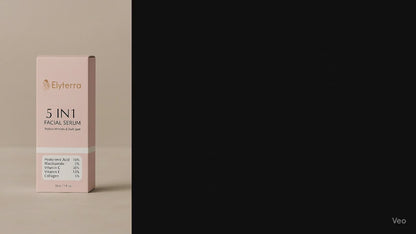 Sérum Visage Éclat & Hydratation – Acide Hyaluronique, Niacinamide, Vitamines & Collagène (30 ml)