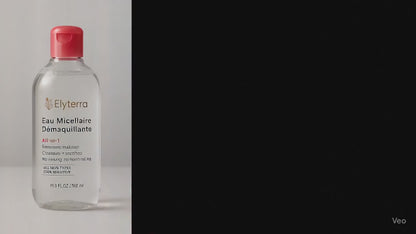 Eau Micellaire Démaquillante  Elyterra tout en 1 - 500ml